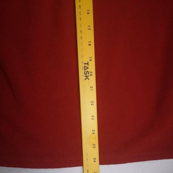 The North Face TKA100 Men's Size Large Red 1/4 Zip Fleece Sweat Shirt - Picture 11 of 12